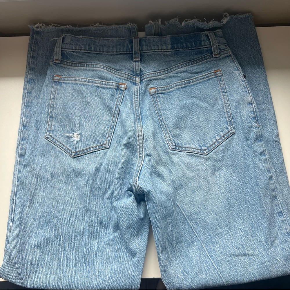 Abercrombie & Fitch Light Blue Women Jeans - Picture 9 of 9